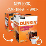 Dunkin' K-Cup Original Blend Coffee, 0.3 oz Per Box, Medium, 22 K-Cup, Kosher, 4/Carton (GMT0315CT) Case of 88