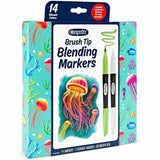 Crayola Blending Markers, Multi Ink, Water Based, 16/Pack (CYO586754) Pack of 16