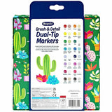 Crayola Dual-Ended Markers, Multi Ink, Water Based, 16/Pack (CYO586755) Pack of 16