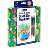 Crayola Dual-Ended Markers, Multi Ink, Water Based, 16/Pack (CYO586755) Pack of 16