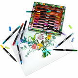 Crayola Dual-Ended Markers, Multi Ink, Water Based, 16/Pack (CYO586755) Pack of 16