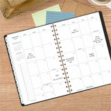 At-A-Glance Signature Large Wkly/Mthly Planner, 5½" x 8½", 13-Month, Jan 2027-Jan 2028, Black (AAGYP20001) Each