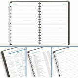 At-A-Glance Signature Large Wkly/Mthly Planner, 5½" x 8½", 13-Month, Jan 2027-Jan 2028, Gray (AAGYP20007) Each