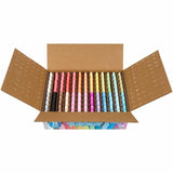 Crayola Washable Sidewalk Chalk, Assorted, For Sidewalk, Driveway, Washable, Anti-Roll Shape, Non-toxic, 130/Pack (CYO510817) Pack of 130
