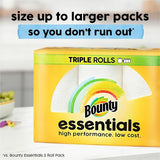 Bounty Essentials Select-A-Size, 2 Ply, 108 Sheets/Roll, 2/Pack (PGC14019PK) Pack of 2