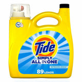 Tide Simply All-in-1 Detergent, 117 fl oz, Refreshing Breeze Scent (PGC12078) Each
