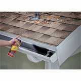 FLEX SEAL Liquid Rubber Sealant Coating Spray, 0.87 lb, Black, Synthetic Rubber (FLXFSR20) Case of 6