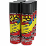 FLEX SEAL Liquid Rubber Sealant Coating Spray, 0.87 lb, Black, Synthetic Rubber (FLXFSR20) Case of 6