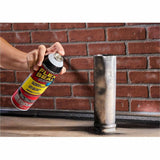 FLEX SEAL Liquid Rubber Sealant Coating Spray, 0.87 lb, Black, Synthetic Rubber (FLXFSR20) Case of 6