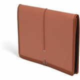 Smead TUFF Letter File Wallet, 8½" x 11", 5 1/4" Expansion, 1200 Sheets Capacity, Poly, Plastic, Rubber, Redrope (SMD73788) Each