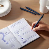 U Brands Monterey Retractable Ballpoint Pen, Blue Ink, Midnight Blue Barrel, 1 mm Bold Pen Point (UBR7129U0424) Each