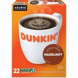 Dunkin' Donuts Donuts K-Cup Hazelnut Coffee, Medium, 22 K-Cup, Hazelnut, Original Blend, 4/Carton (GMT1270CT) Case of 88