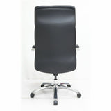 Lorell Pike High Back Executive Chair, High Back, Black, Polyurethane, Armrest (LLR63310) Each