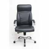 Lorell Pike High Back Executive Chair, High Back, Black, Polyurethane, Armrest (LLR63310) Each