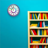 Timekeeper Colorful Wall Clock (AOPART668355) Each