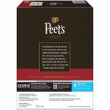 Peet's K-Cup French Roast Coffee, Dark, 22 K-Cup, 4/Carton (GMT2405CT) Case of 88