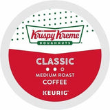 Krispy Kreme Doughnuts K-Cup Classic Coffee, Compatible with Keurig Brewer, Medium, 24 K-Cup, K-Cup, Classic, 4/Carton (GMT6110CT) Case of 96