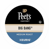 Peet's K-Cup Big Bang Coffee, Medium, 22 K-Cup, 4/Carton (GMT2407CT) Case of 88