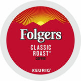 Folger K-Cup Classic Roast Coffee, American, Medium, 24 K-Cup, 4/Carton (GMT7456CT) Case of 96