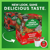 Green Mountain Coffee Roasters K-Cup, Pod Holiday Blend Coffee, Medium, 24 K-Cup, 4/Carton (GMT6204CT) Case of 96
