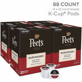 Peet's K-Cup Major Dickason's Blend Coffee, Dark, 22 K-Cup, 4/Carton (GMT2403CT) Case of 88