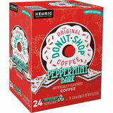 The Original Donut Shop The Original Donut Shop K-Cup, Pod Green Mountain Peppermint Bark Coffee, Light, 24 K-Cup, 4/Carton (GMT7428CT) Case of 96