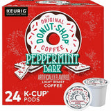 The Original Donut Shop The Original Donut Shop K-Cup, Pod Green Mountain Peppermint Bark Coffee, Light, 24 K-Cup, 4/Carton (GMT7428CT) Case of 96