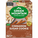 Green Mountain Coffee Roasters K-Cup, Pod Cinnamon Sugar Cookie Coffee, Light, 4/Carton (GMT79742CT) Case of 96