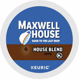 Maxwell House K-Cup House Blend Coffee, Medium, 24 K-Cup, House Blend, Arabica, 4/Carton (GMT8047CT) Case of 96