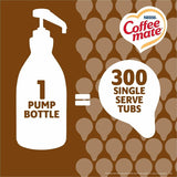Coffee mate Liquid Pump Flavored Creamer, 50.72 fl oz (1.50 L), Snickers, Chocolate, Nut, Caramel Flavor, 300 Serving, 2/Carton (NES97955CT) Case of 2