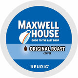 Maxwell House K-Cup Original Roast Coffee, Medium, 24 K-Cup, 4/Carton (GMT8043CT) Case of 96