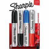 Sharpie King Size Permanent Markers, Assorted Ink, 4/Pack (SAN2087116) Pack of 4