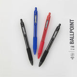 Zebra Pen Z-Grip Recycled Retractable Ballpoint Pens, Blue Ink, 0.7 mm Fine Pen Point (ZEB20720) 1 Dozen