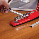 Swingline 545 Standard Desktop Stapler, Rio Red, Staples Upto 20 Sheet (SWI54510) Each