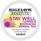 Bigelow Bigelow Lemon & Echinacea Herbal Tea Herbal Tea K-Cup, 22 K-Cup, Caffeine-free, 4/Carton (GMT2025CT) Case of 88