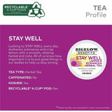 Bigelow Bigelow Lemon & Echinacea Herbal Tea Herbal Tea K-Cup, 22 K-Cup, Caffeine-free, 4/Carton (GMT2025CT) Case of 88