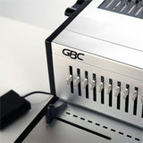 GBC CombBind CB30E Pro Punch/Bind Machine, 12.5" x 18.7" x 20.1", Gray, 500 Sheet(s) Bind, 30 Punch (GBC200005) Each