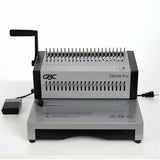 GBC CombBind CB25E Pro Punch/Bind Machine, 9.9" x 15.4" x 13.9", Gray, 500 Sheet(s) Bind, 25 Punch (GBC200002) Each