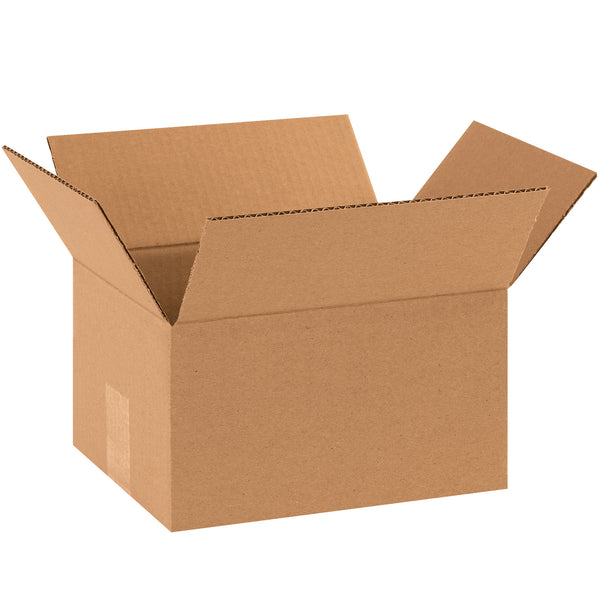 10 x 8 x 6" Corrugated Boxes, Bundle Of 25 Bundle Of 25