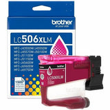 Brother LC506XLMS Original High Yield Inkjet Ink Cartridge, 1500 Pages, Magenta (BRTLC506XLMS) Each