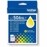 Brother LC506XLYS Original High Yield Inkjet Ink Cartridge, 1500 Pages, Yellow (BRTLC506XLYS) Each