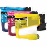 Brother LC506XL3PK Original High Yield Inkjet Ink Cartridge, 1500 Pages Magenta, 1500 Pages Yellow, 1500 Pages Cyan, 3/Pack (BRTLC506XL3PKS) Pack of 3