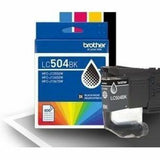 Brother Original Standard Yield Inkjet Ink Cartridge, Black, 600 Pages (BRTLC504BKS) Each