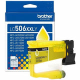 Brother LC506XXLYS Original Super High Yield Inkjet Ink Cartridge, 2500 Pages, Yellow (BRTLC506XXLYS) Each
