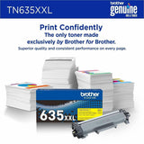 Brother TN635XXLY Original Super High Yield Laser Toner Cartridge, Yellow, 6,500 pages (BRTTN635XXLY) Each