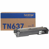 Brother TN637BK Original Ultra High Yield Laser Toner Cartridge, Black, 10,000 pages (BRTTN637BK) Each