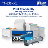 Brother Original Super High Yield Laser Toner Cartridge, 6500 pages, Cyan (BRTTN635XXLC) Each