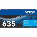 Brother TN635C Original Standard Yield Laser Toner Cartridge, 1800 pages, Cyan (BRTTN635C) Each