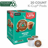 Diedrich Mocha One Step Latte K-Cups, Vanilla, 20/Box (DIE8179CT) Case of 80