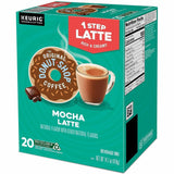 Diedrich Mocha One Step Latte K-Cups, Vanilla, 20/Box (DIE8179CT) Case of 80